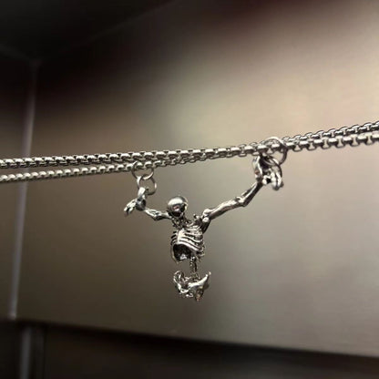 Halloween skull pendant