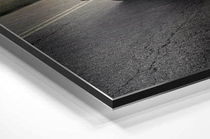 To the Road Brushed Aluminium Dibond Wall Art