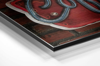 Hot Coffee Brushed Aluminium Dibond Wall Art