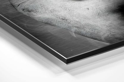 Dance with Smoke Brushed Aluminium Dibond Wall Art