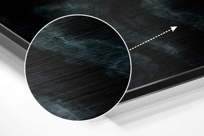 Scary Panda Brushed Aluminium Dibond Wall Art