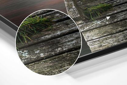 Pier Brushed Aluminium Dibond Wall Art
