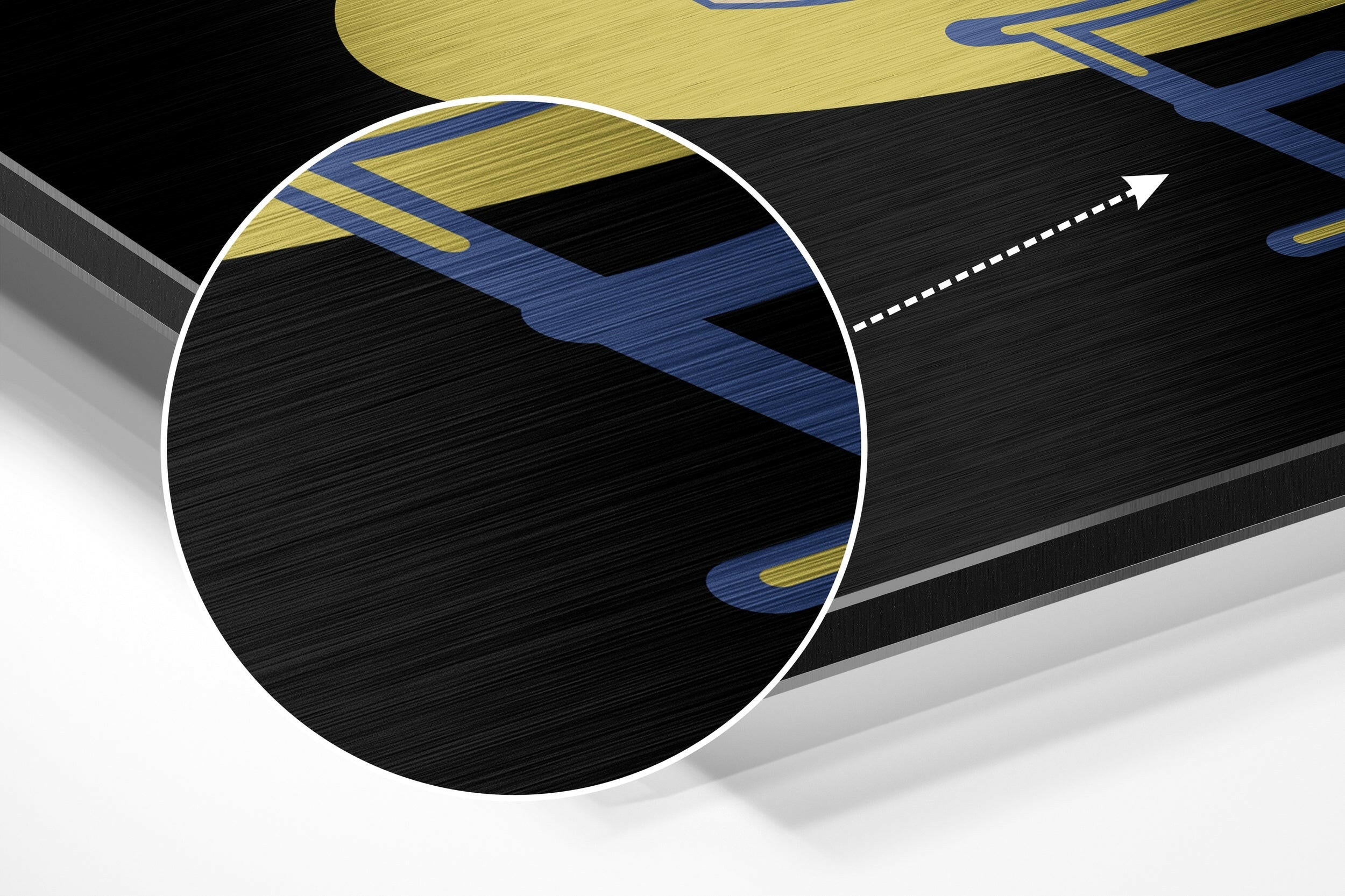 Cake it Easy Brushed Aluminium Dibond Wall Art