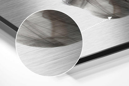Smoked Face Brushed Aluminium Dibond Wall Art