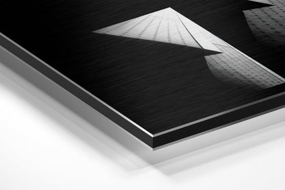 Buildings Brushed Aluminium Dibond Wall Art