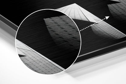 Buildings Brushed Aluminium Dibond Wall Art