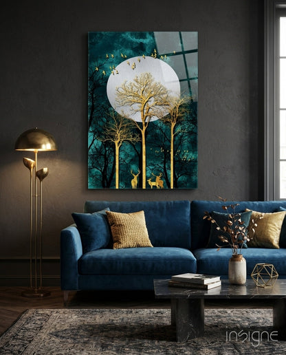 Night Glass Wall Art