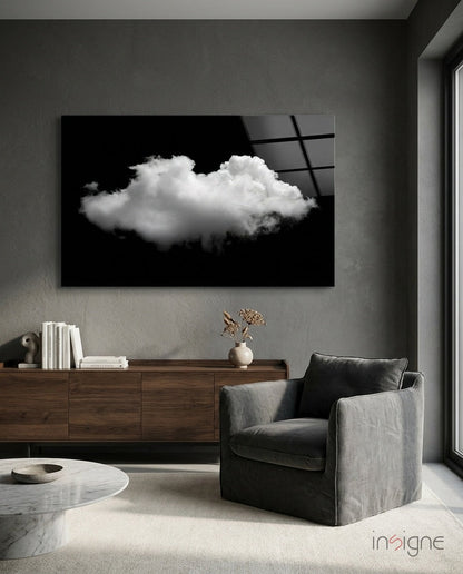 Cloud Glass Wall Art