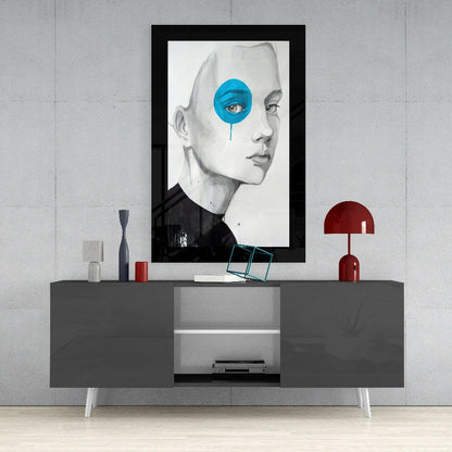 Blue VisionGlass Wall Art