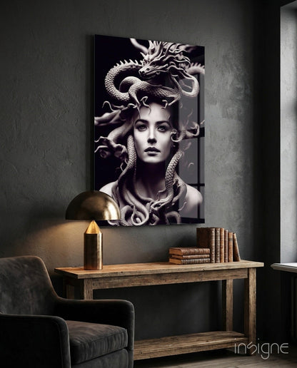 Medusa Glass Art  || Designer Collection