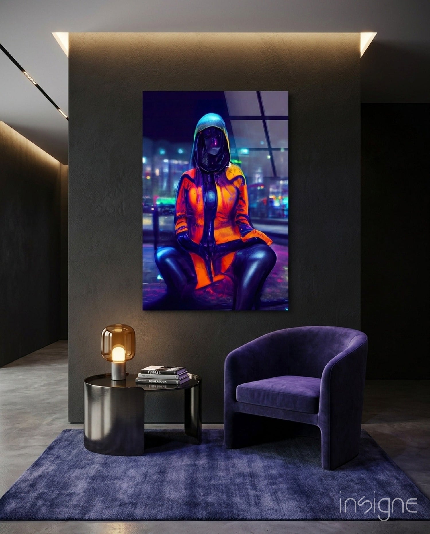 The Wait Glass Wall Art || Designer Collection