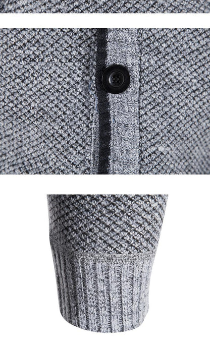 New Sweaters Coats Men Winter Thicker Knitted Cardigan Sweatercoats