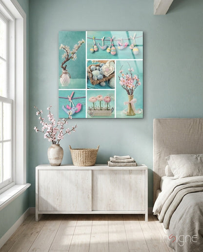Sweet Baby Glass Wall Art