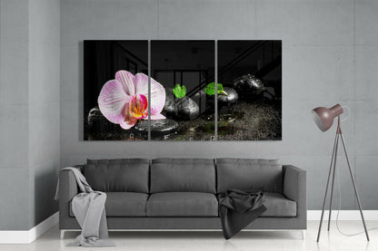 Orchid Mega Glass Wall Art