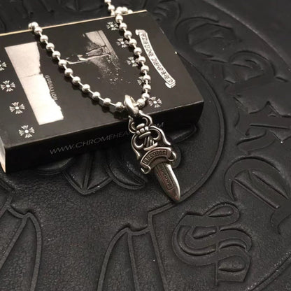 Small Retro Dagger Necklace