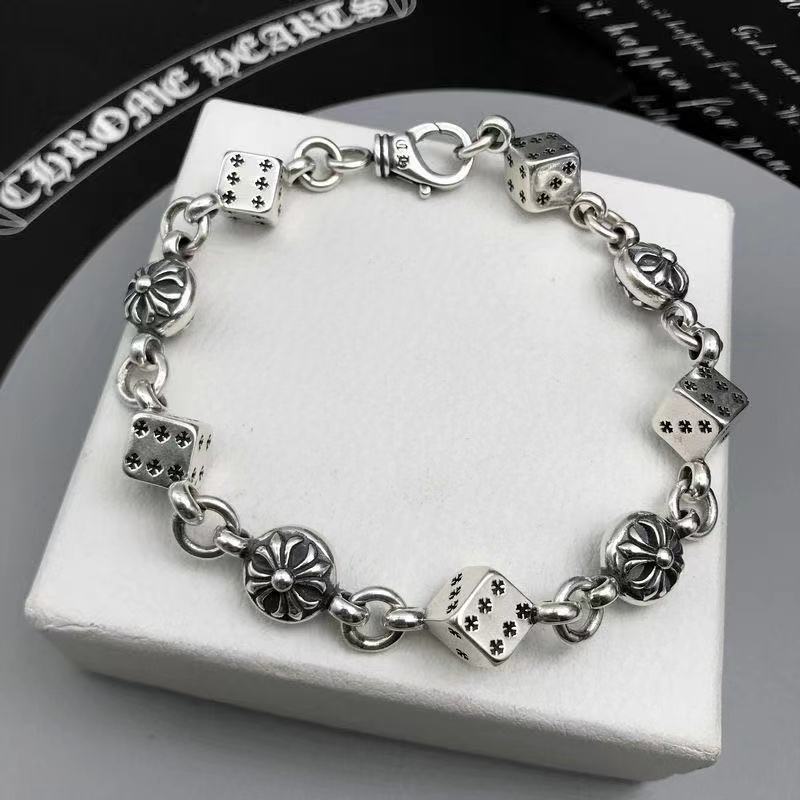 Retro domineering bracelet hip-hop personality men&