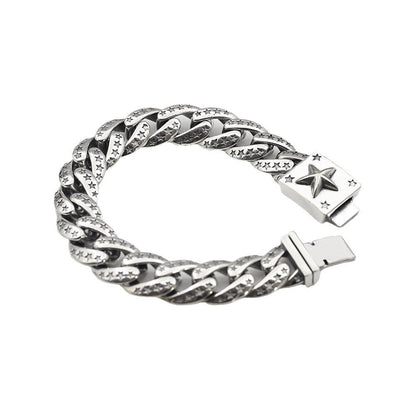 Five-star pattern bracelet