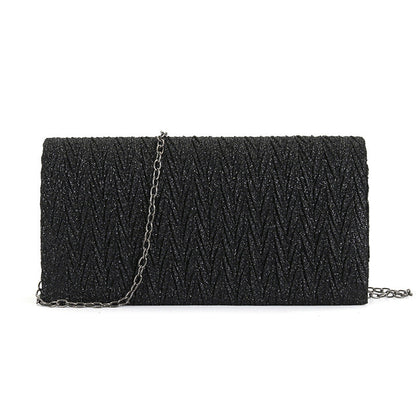 Horizontal rectangular crossbody bags evening clutch bags