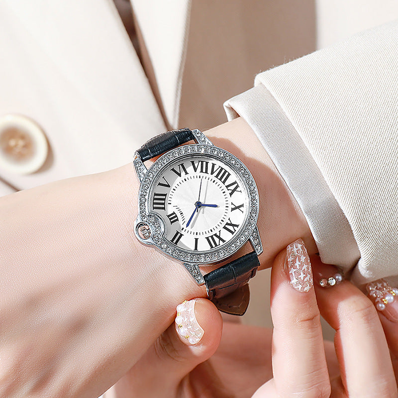 Fashion Diamond-Encrusted Women&
