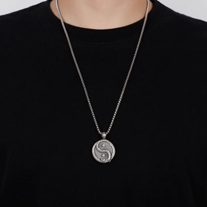 yin &amp; yang necklace
