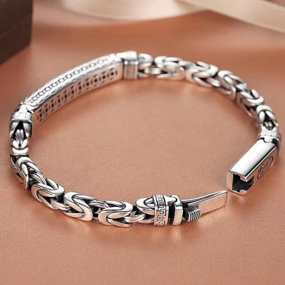 Fashion keel peace pattern braided bracelet