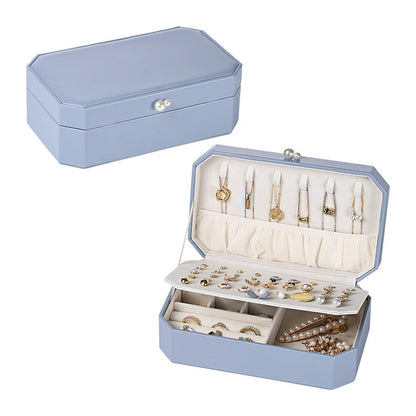 PU leather multi-layer large capacity jewelry box