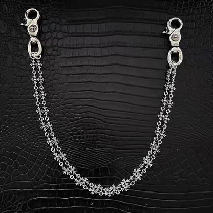 Retro chain waist trouser chain bag chain Key chain Retro dagger