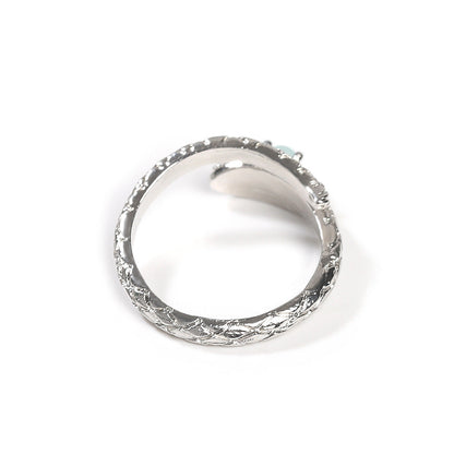Zircon snake open ring
