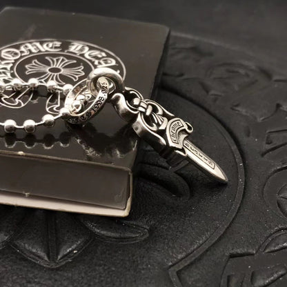 Small Retro Dagger Necklace