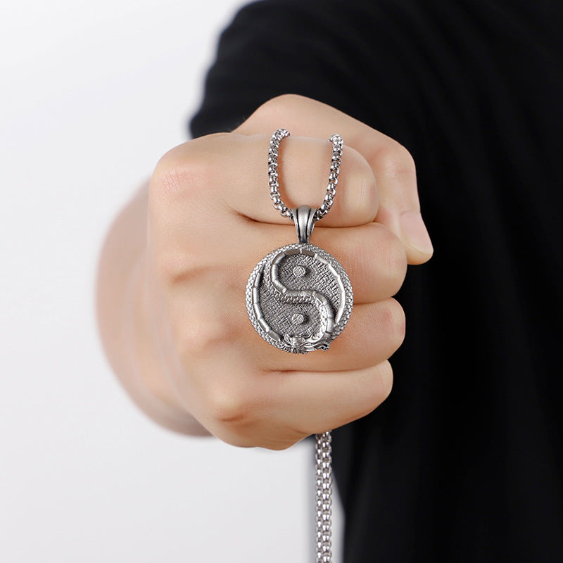 yin &amp; yang necklace