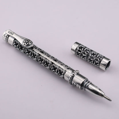 Hollow carved business signature pen