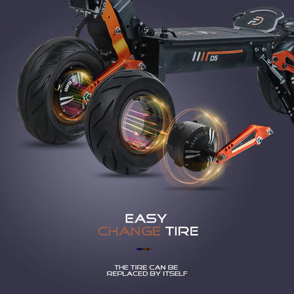 Obarter D5 5000W Electric Scooter - High Power, 60-100km Range