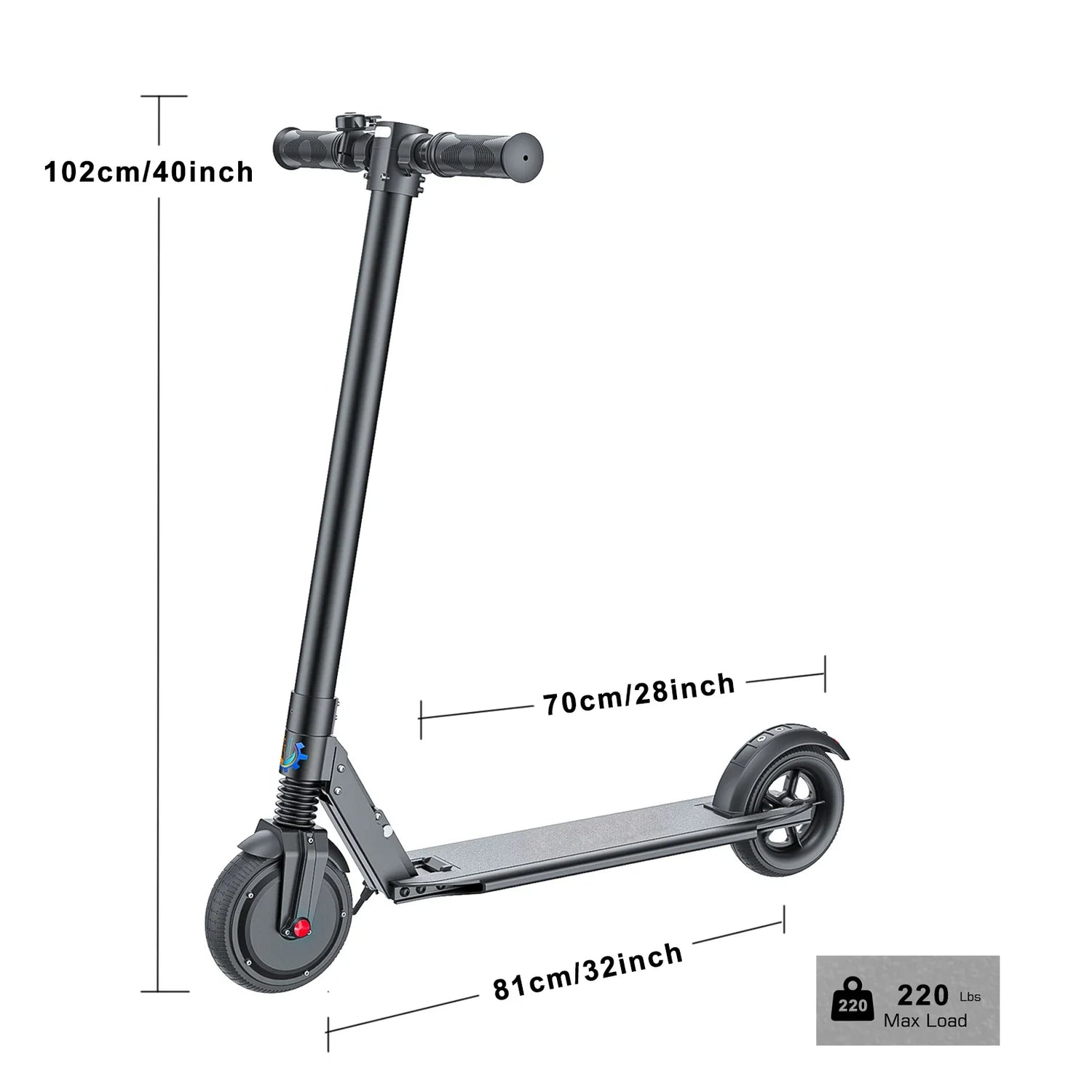 COROMA Electric Scooter for Women - Foldable, 40-60km Range
