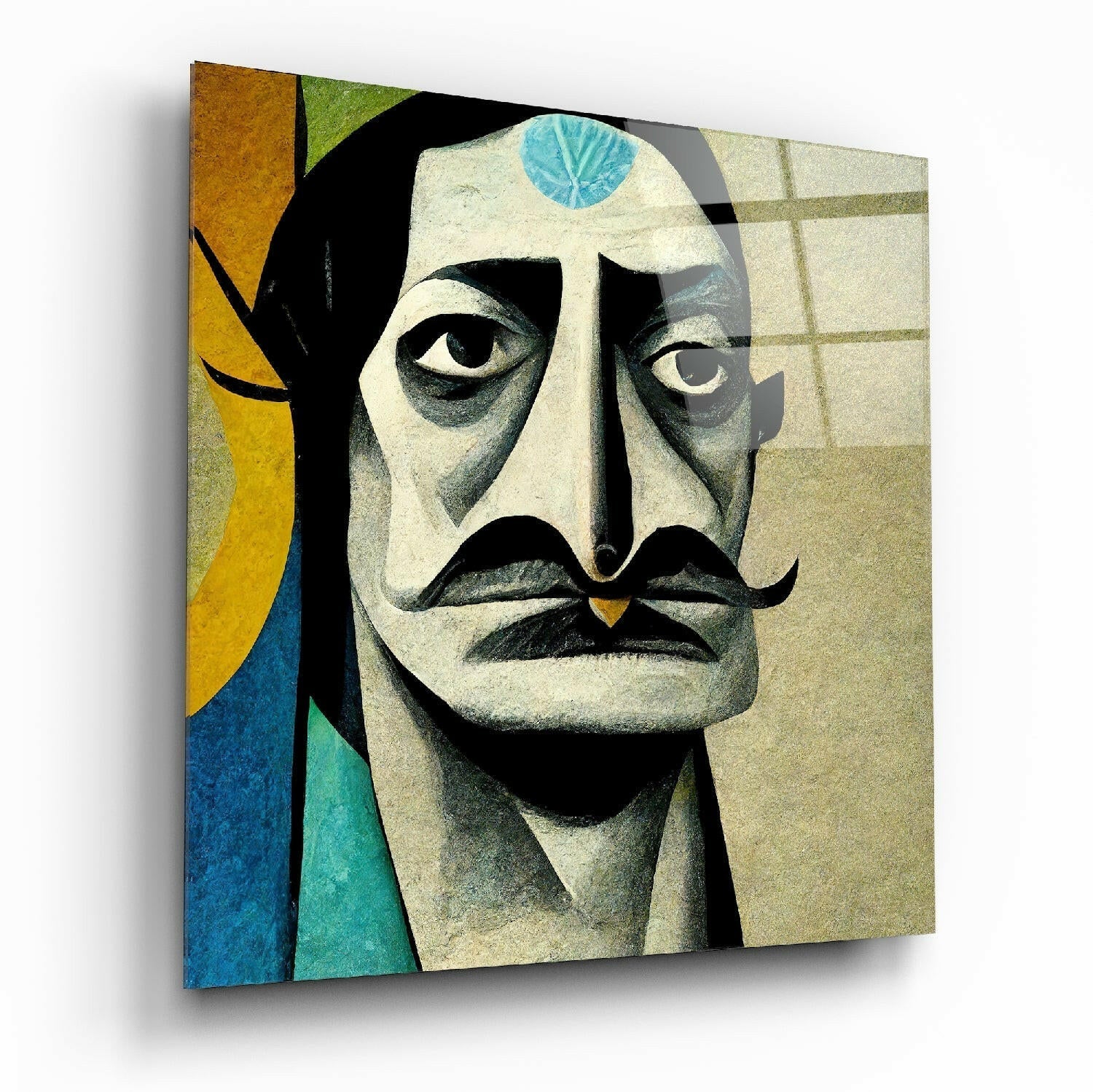 Salvador Glass Wall Art  || Designer Collection