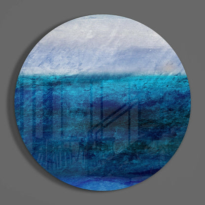 Blue Tones Glass Wall Art