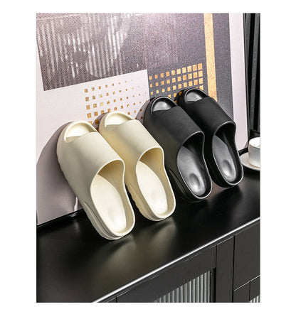 Women Men Sandals Casual Beach Shoes Soft Bottom Slides Thick Platform EVA Anti-Slip Slipper
