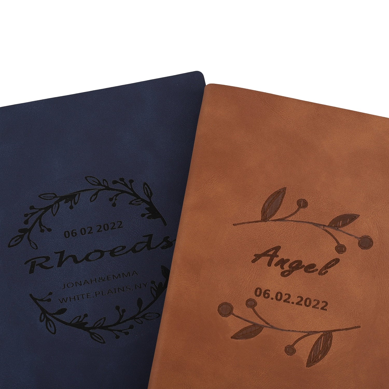 Customized DIY Leather Notebooks Soft Cover Business A5 Journals
