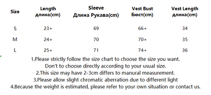 Y2K T-shirt Two Piece Women Long Sleeve Smock+Knitted Halterneck Camis Skinny Cropped Tops Woman