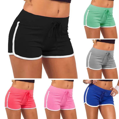Summer Fast Drying Sports Pants for Women Cotton Shorts