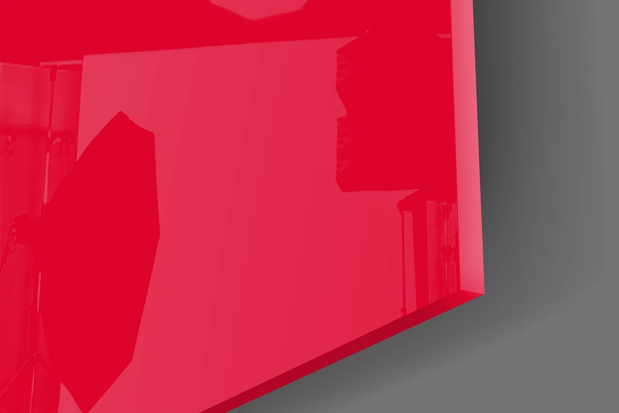 Elegant Haitian Flag Wall Art Glass Wall Art