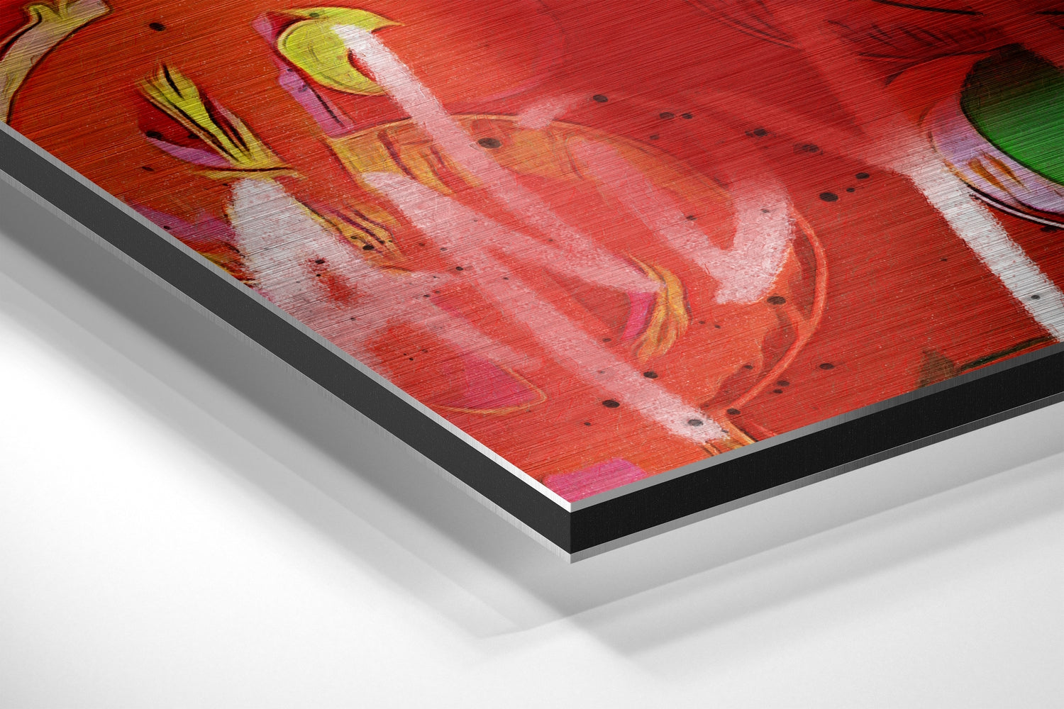 Dollar Brushed Aluminum Dibond Wall Art