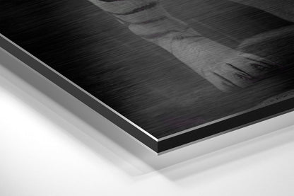 Anger of Tiger Brushed Aluminum Dibond Wall Art