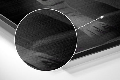 Anger of Tiger Brushed Aluminum Dibond Wall Art