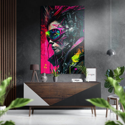 Mission Music Brushed Aluminum Dibond Wall Art