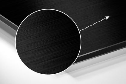 Leon Brushed Aluminium Dibond Wall Art