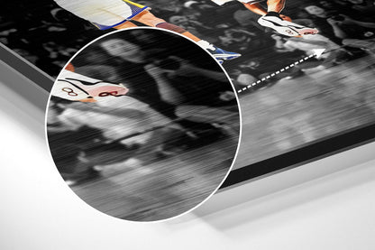 All Star Brushed Aluminium Dibond Wall Art