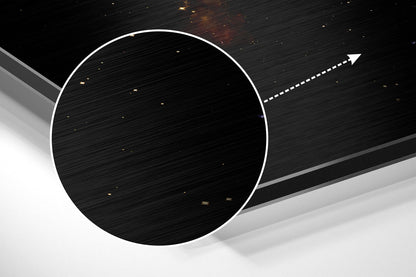 Melt Brushed Aluminium Dibond Wall Art