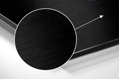 Stay in the Loop Brushed Aluminium Dibond Wall Art