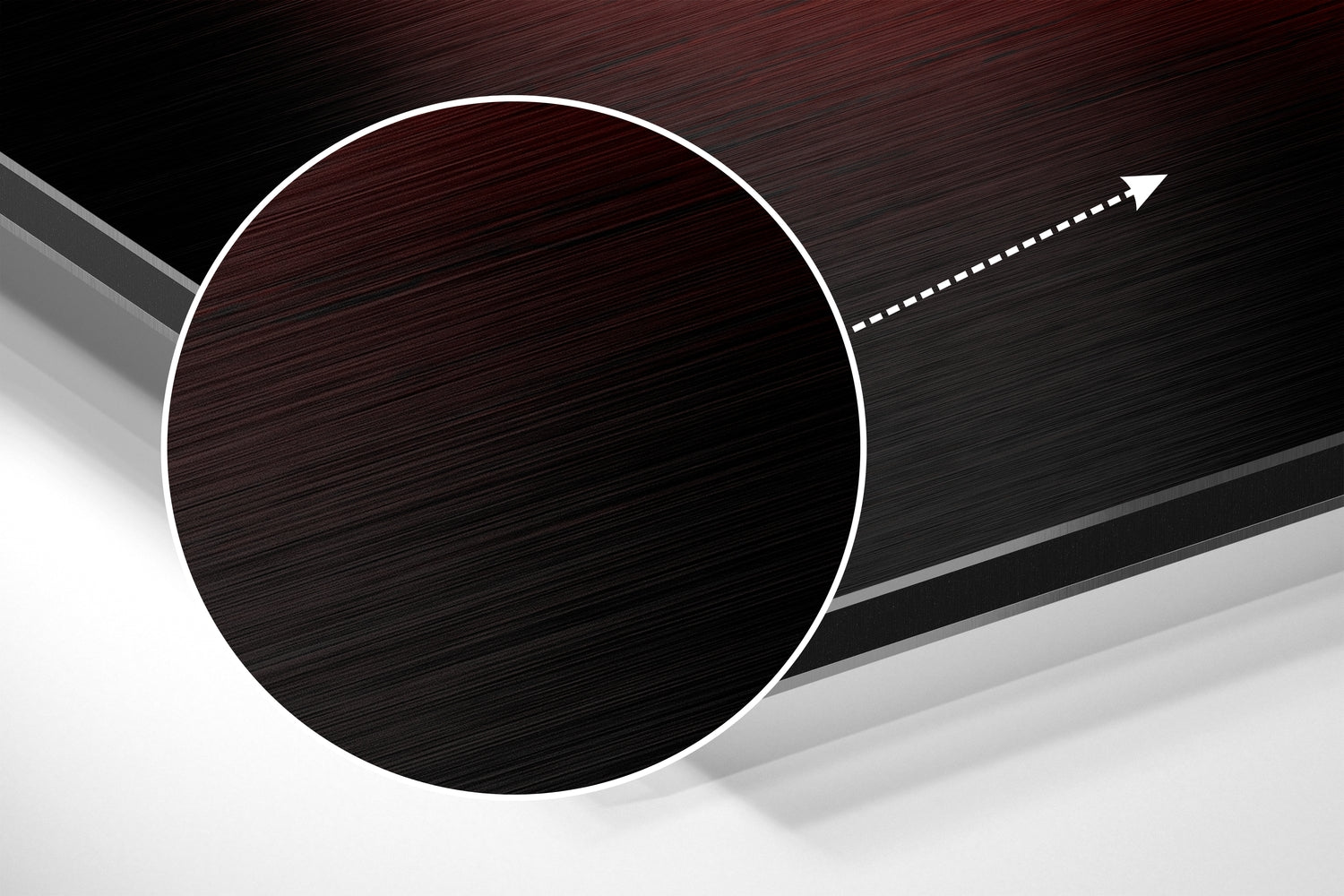 Hope Brushed Aluminium Dibond Wall Art