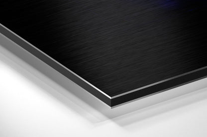 Make Coffee Brushed Aluminium Dibond Wall Art